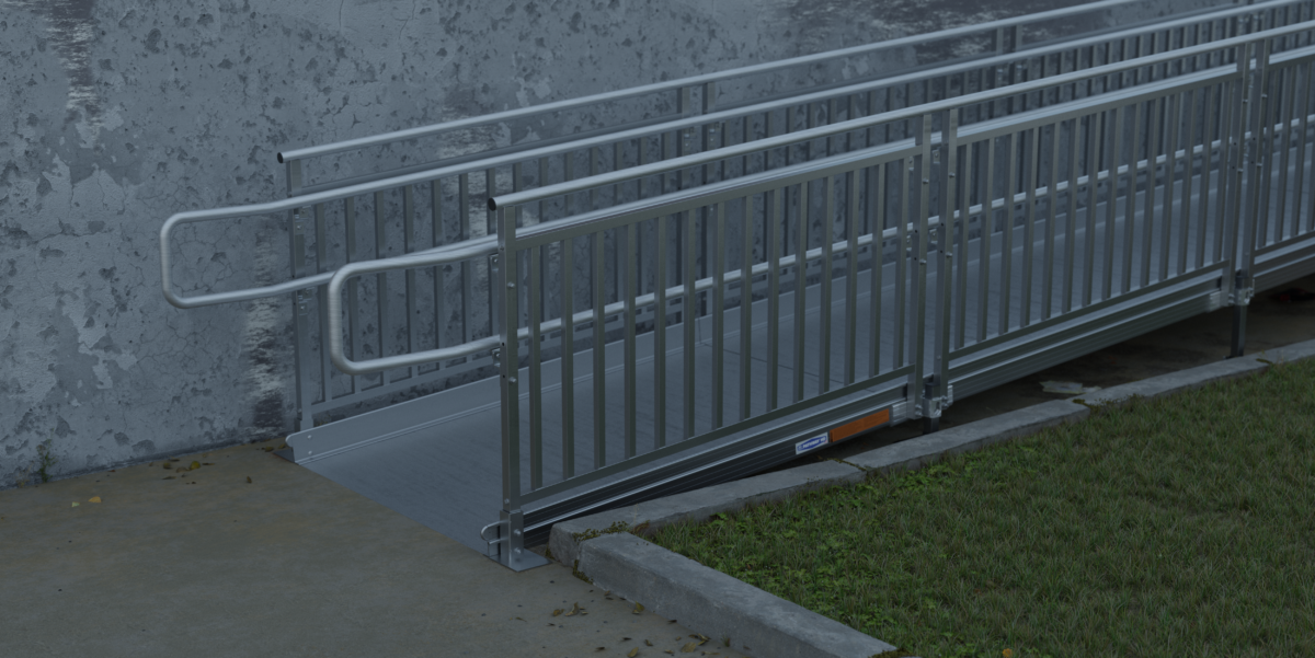 Pathway Modular Access systems fixed with child rails