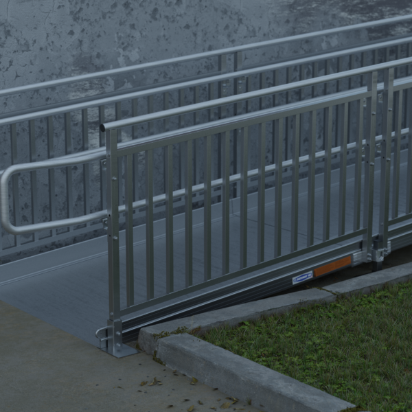 Pathway Modular Access systems fixed with child rails
